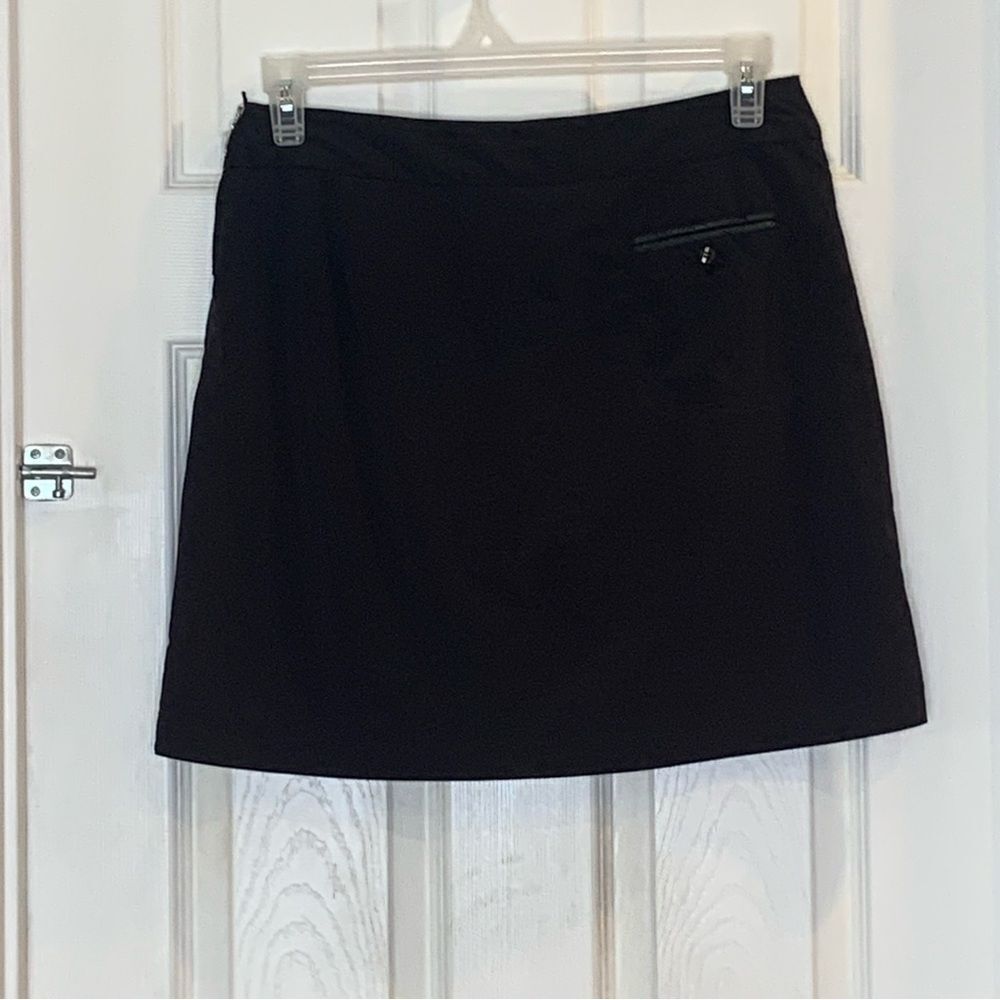 Jamie Sadock Black Golf Skort Size 8 - Picture 2 of 9
